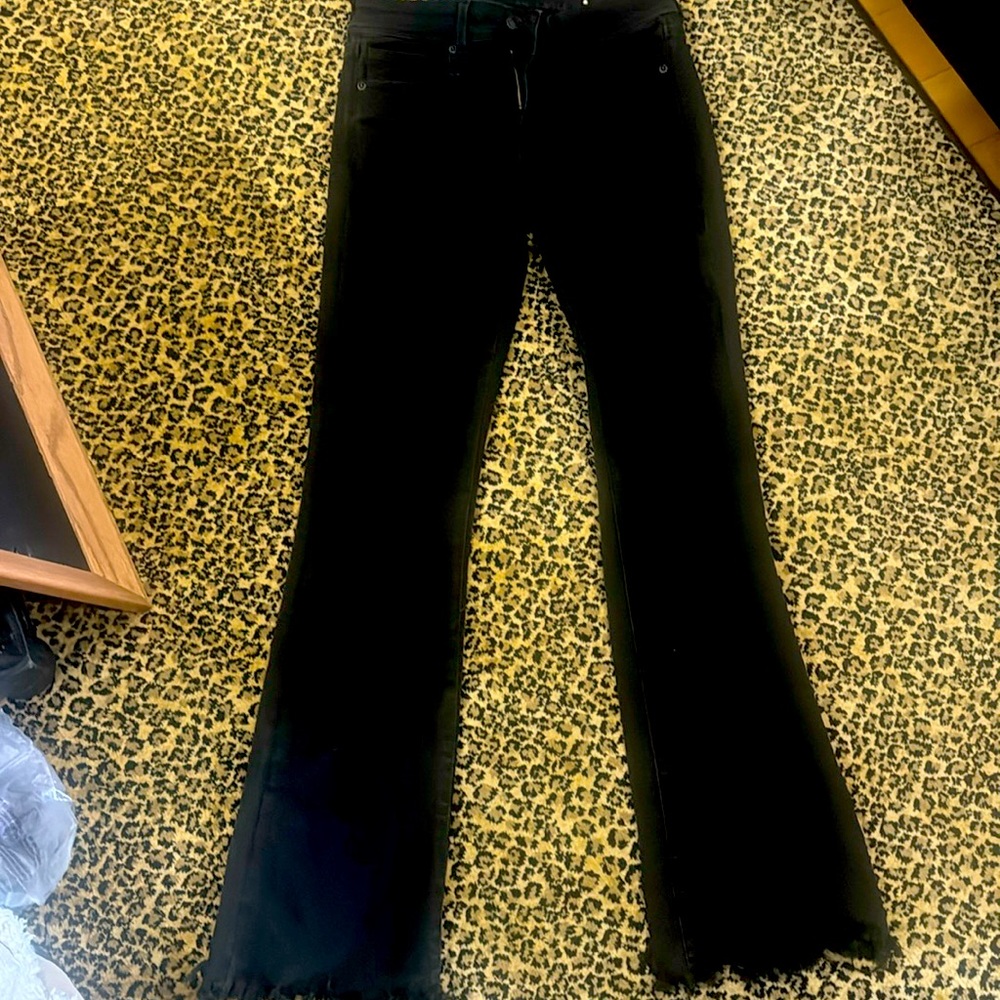 American Eagle Outfitters Black Flare Jeans